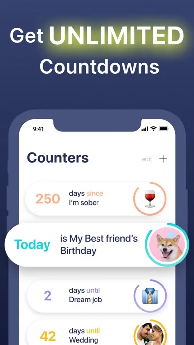 StarDay: Countdown Widget screenshot 1