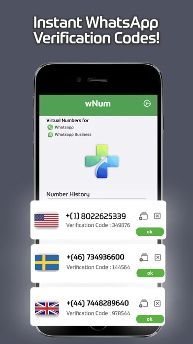 wNum | Number for WA Business screenshot 2