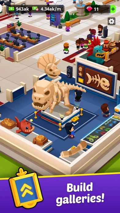 Idle Museum Tycoon: Art Empire screenshot 1