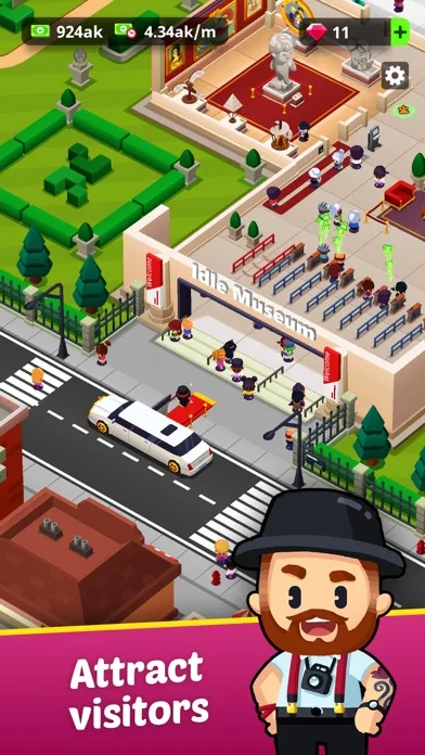 Idle Museum Tycoon: Art Empire screenshot 4