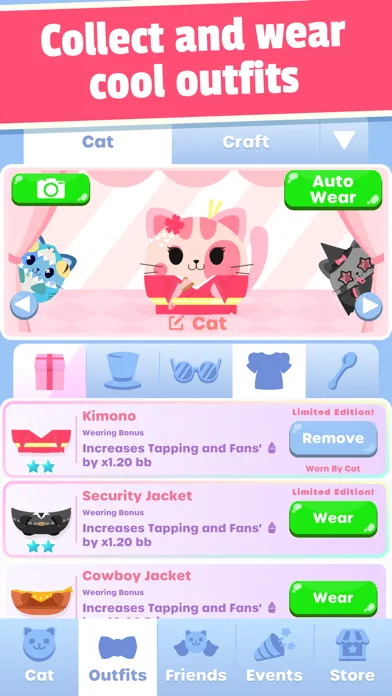 Greedy Cats: Kitty Clicker screenshot 1