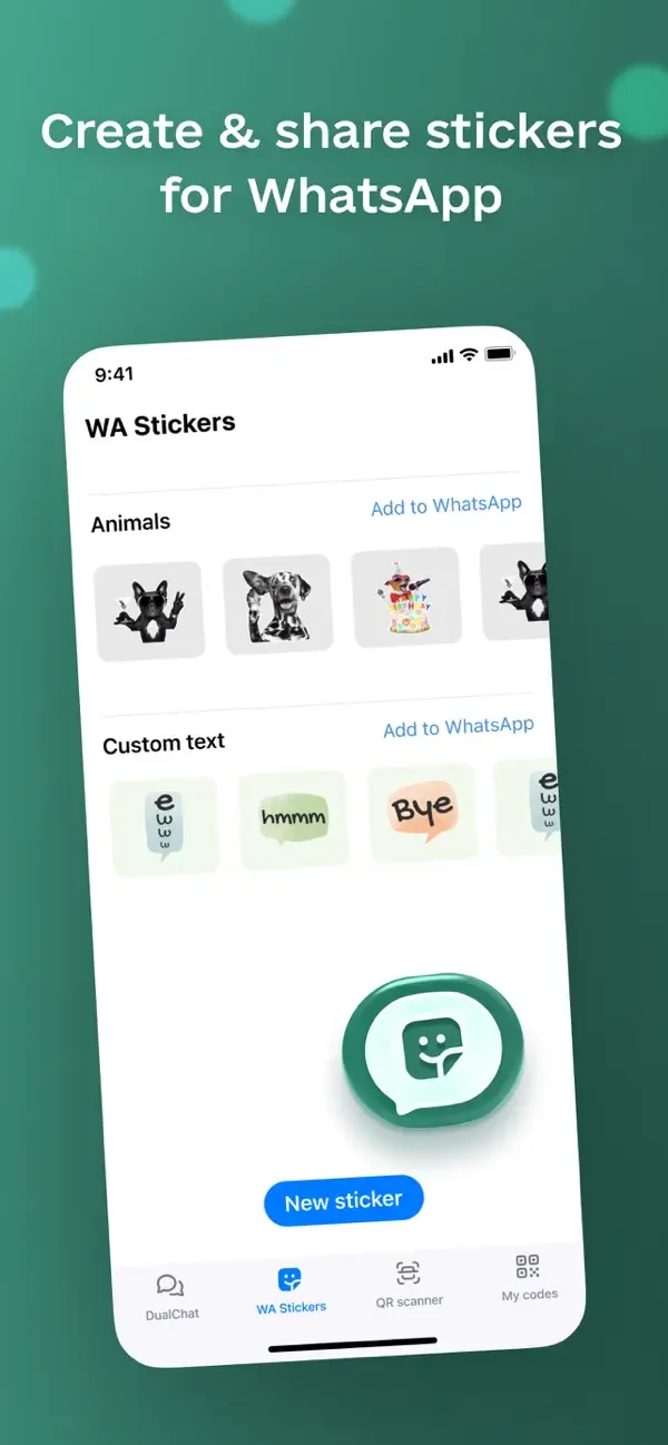 DualChat – Dual Messenger Web screenshot 4