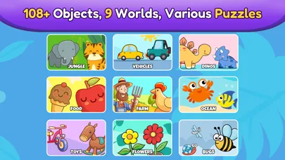 Baby Puzzle Games 2-5 yr kids screenshot 1