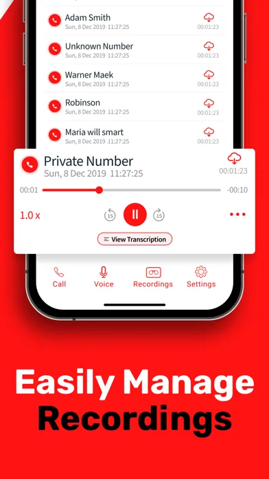Call Recorder ACR ◉App MyCalls screenshot 4