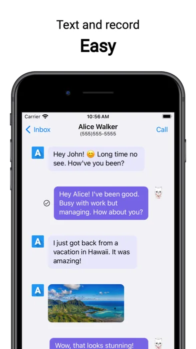 Second Phone Number: Text Call screenshot 4