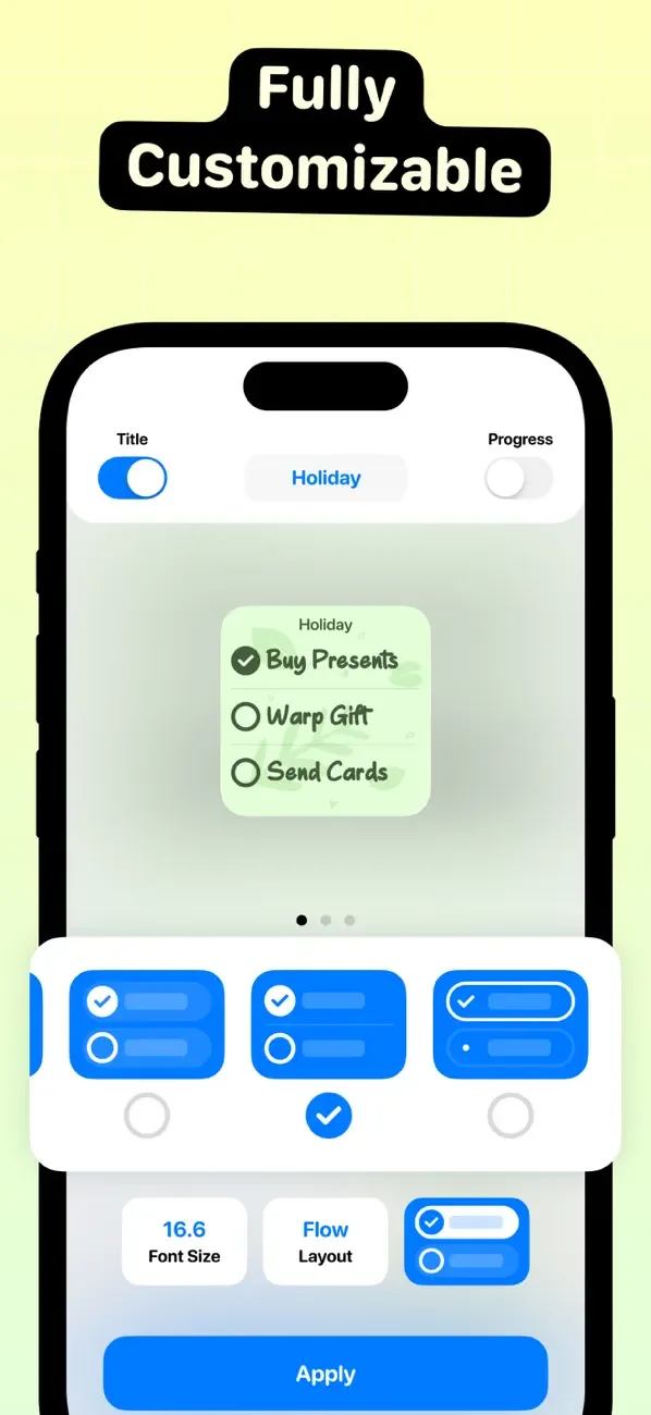 To Do List Widget screenshot 5