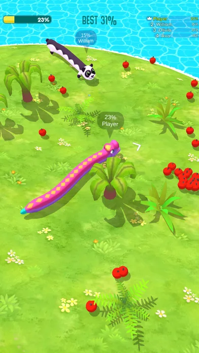 Snake Arena 3D: Battle Rivals! screenshot 2