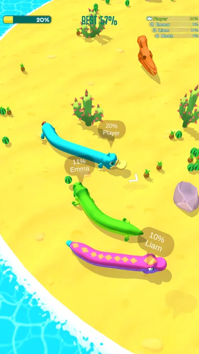 Snake Arena 3D: Battle Rivals! screenshot 5