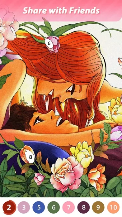 Sweet Coloring：Color by Number screenshot 3