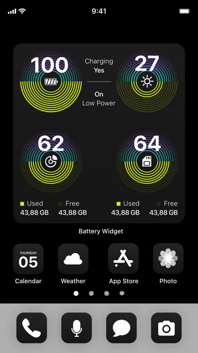 Battery Widget & Color Widgets screenshot 2