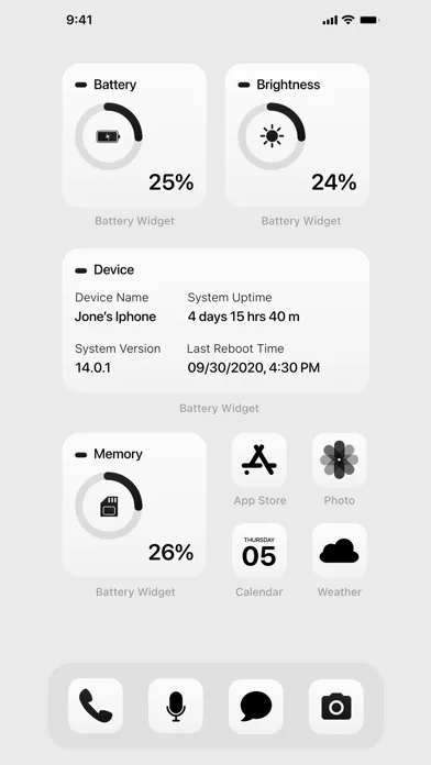 Battery Widget & Color Widgets screenshot 3