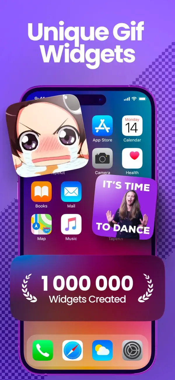 TapeKit・Lab of Top Widgets・GIF screenshot 1