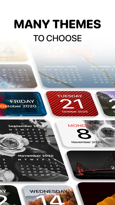 Calendar Widget for iPhone screenshot 2
