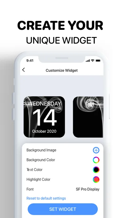 Calendar Widget for iPhone screenshot 5