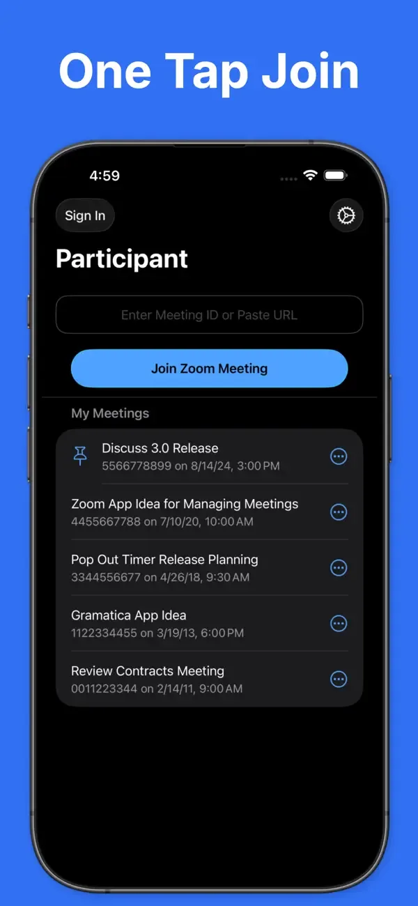 Participant 3rd Party Zoom App screenshot 2