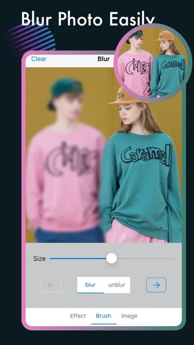 Blur Photo & Background Edit screenshot 1