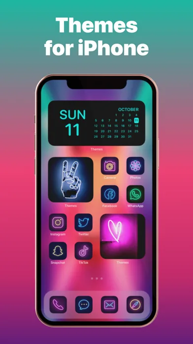 Themes: Widget, Icons Packs 15 screenshot 1