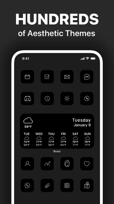 Brass - Icon Themes & Widgets screenshot 5