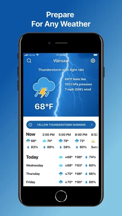 Weather and Climate Tracker screenshot 1