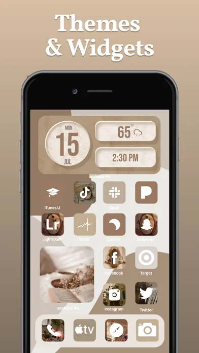 aesthetic kit: widgets, themes screenshot 2
