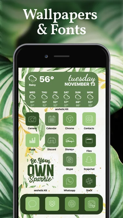 aesthetic kit: widgets, themes screenshot 3