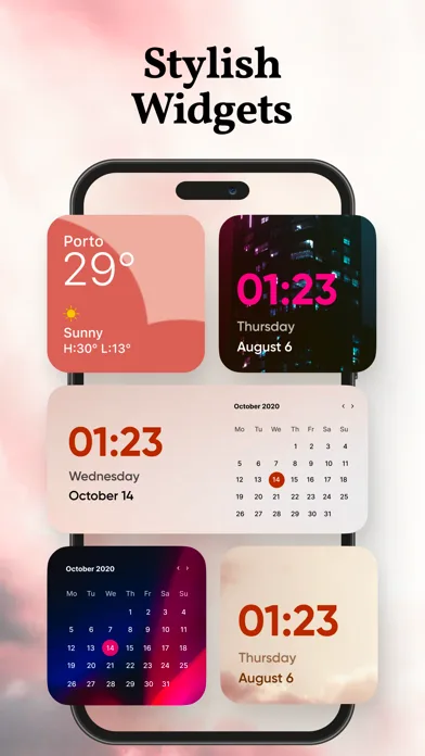 aesthetic kit: widgets, themes screenshot 5
