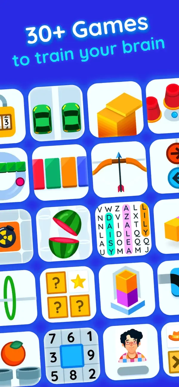 Focus - Brain & Memory Games screenshot 1
