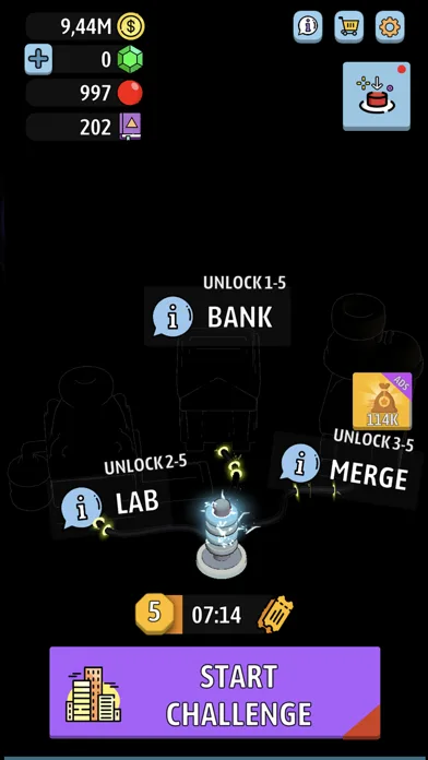 Green button: Idle clicker screenshot 4