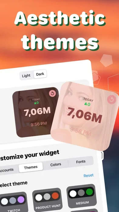Followers Insight Widget screenshot 5