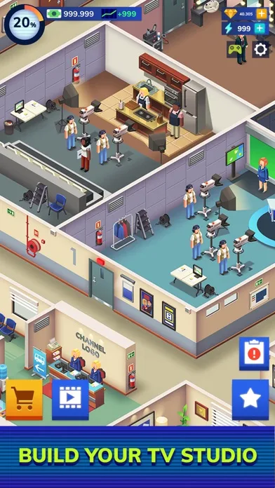 TV Empire Tycoon - Idle Game screenshot 1
