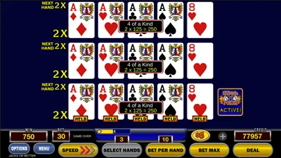 Ultimate X Poker - Video Poker screenshot 1