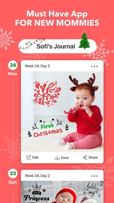 Baby Photo Editor: Pic Journal screenshot 1