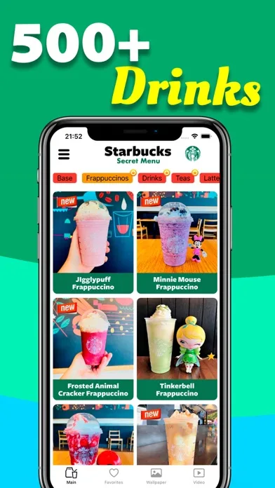 Starbucks secret menu! screenshot 3