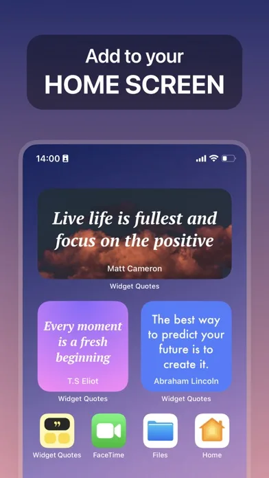 Widget Quotes screenshot 3