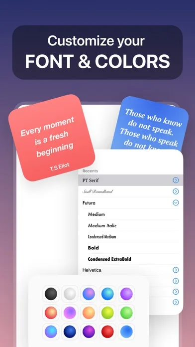 Widget Quotes screenshot 5