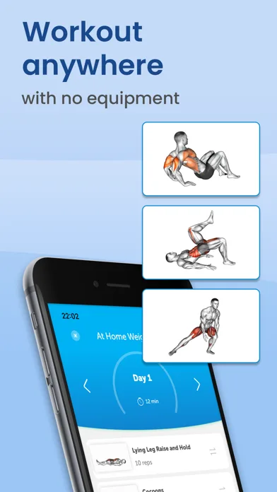 FitHim: Gym & Home Workouts screenshot 4