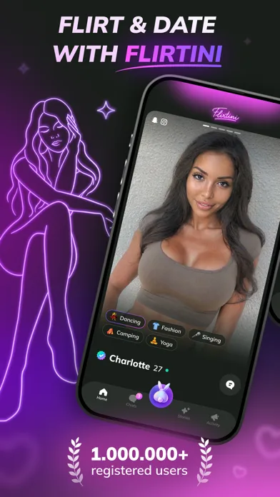 Flirtini - Match, Chat, Flirt screenshot 1