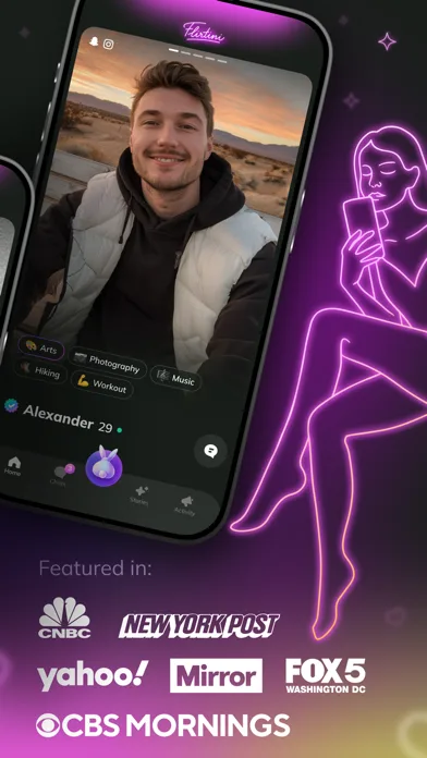 Flirtini - Match, Chat, Flirt screenshot 2