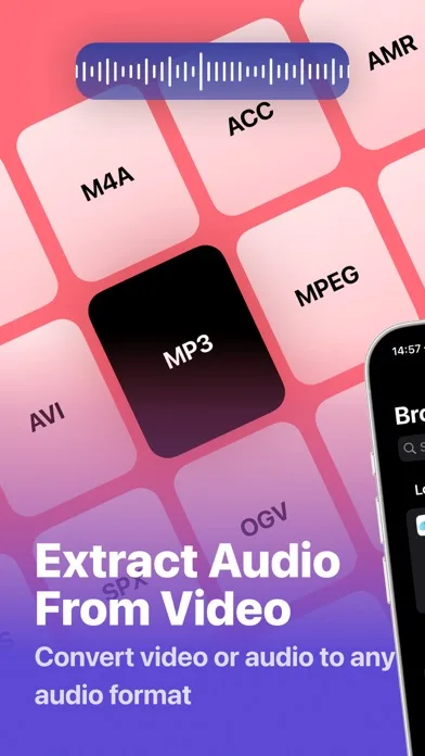 Audio Converter - MP4 to MP3 screenshot 1