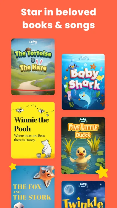 Zoog: Books, Songs, E-Cards screenshot 2