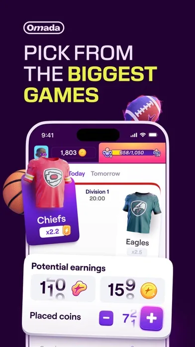 Omada - Make Sport Social screenshot 1