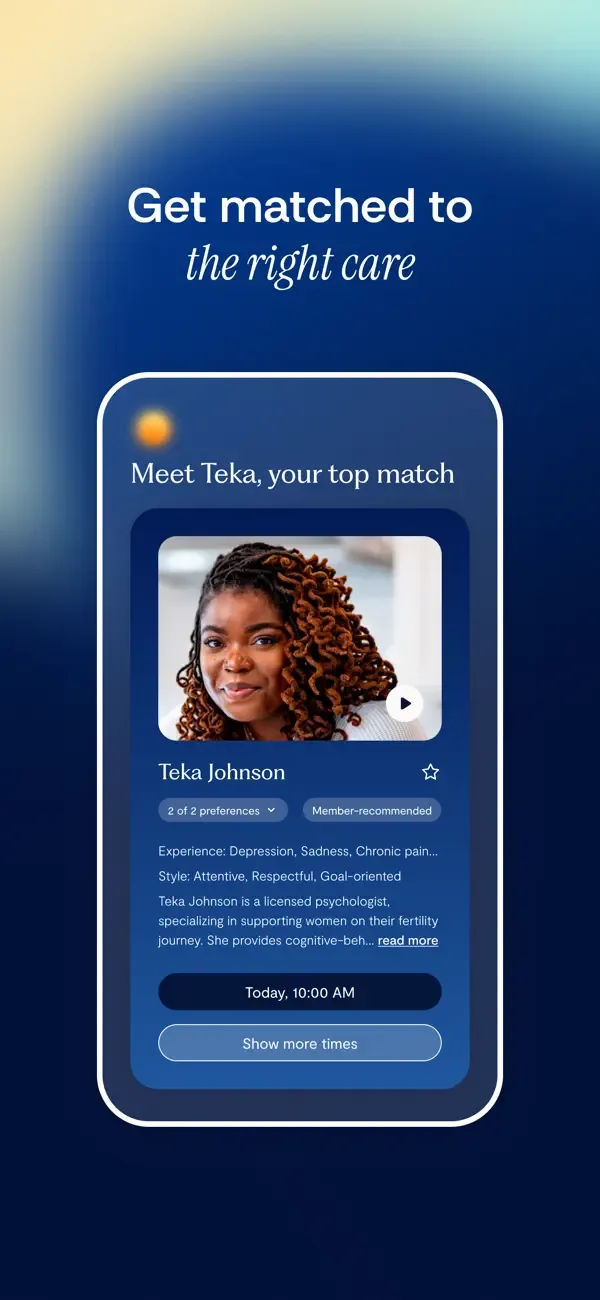 Lyra Health screenshot 1