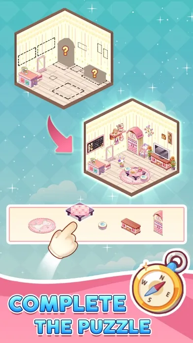 Kawaii Puzzle: Unpack & Decor screenshot 3