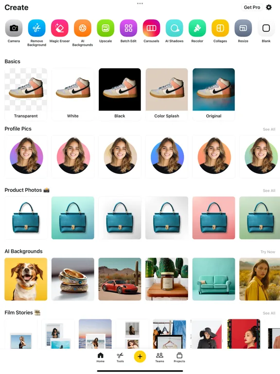 Pixelcut AI Photo Editor screenshot 1