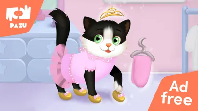 Cat games Pet Care & Dress up screenshot 1