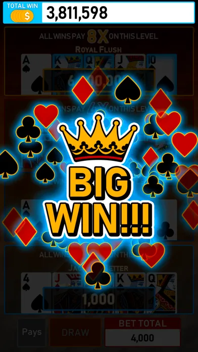Video Poker Multi Bonus screenshot 5