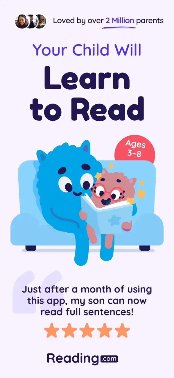 Learn to Read - Reading.com screenshot 1
