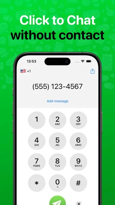 Dialer for WhatsApp - Click screenshot 1