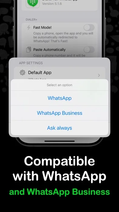 Dialer for WhatsApp - Click screenshot 3