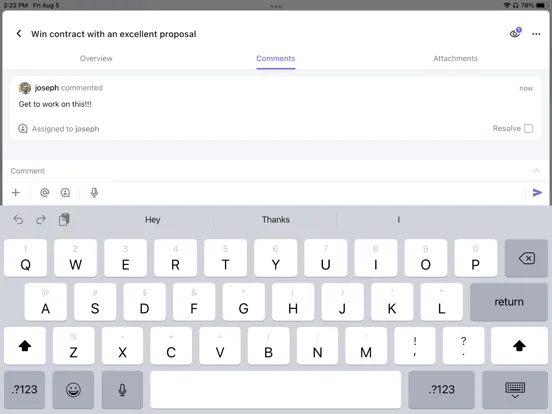 ClickUp: Tasks, Chat, Docs, AI screenshot 4